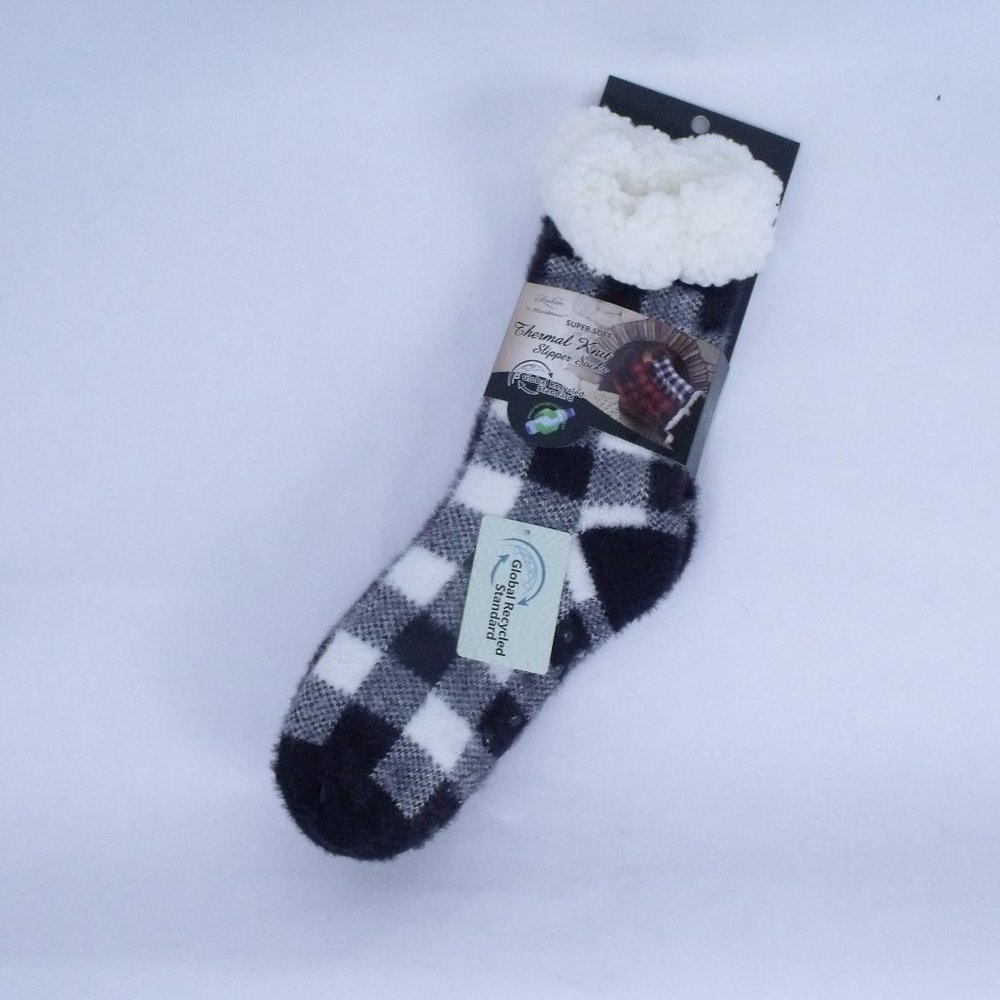 Mirabeau Thermal Fleece Lined Slipper Cabin Socks